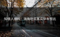 知情人爆料：海角吃瓜其实早有预兆